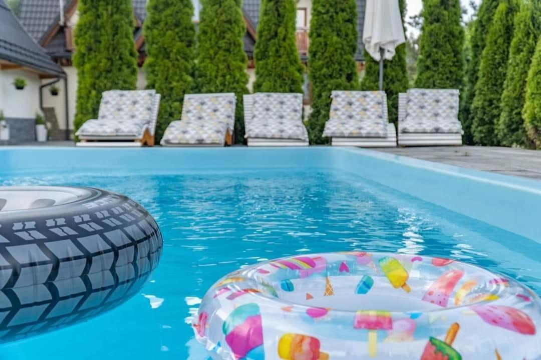 Domek Dream II Z Jacuzzi I Basenem Poronin Exteriör bild