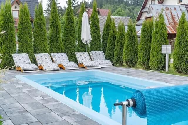 Domek Dream II Z Jacuzzi I Basenem Poronin Exteriör bild